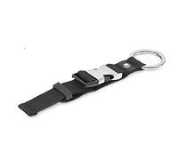achilles Soporte para Chaquetas, Gancho para Equipaje de Exterior con mosquetón y Hebilla de Metal Plateado, práctico Gancho para Bolsos de Viaje Negro 2,5 cm, Longitud máxima 33 cm