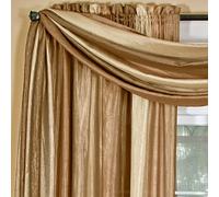 Achim Home Furnishings Cortina Bufanda Suave para Ventana, Poliéster, Arenisca, 50" W x 144" L (Pack of 1)