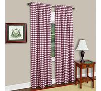 ACHIM Home Furnishings Buffalo Check Curtain Panel