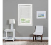 Achim Home Furnishings Cordless GII Morningstar - Mini persiana de filtrado de luz de 1 Pulgada, 36 x 72 Pulgadas, Blanco