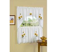 Achim Home Furnishings Sunshine Tier and Swag Set