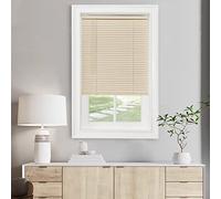Achim Home Muebles Morningstar inalámbrico Persianas, Alabaster, 23" x 64"