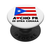 Acho PR Es Otra Cosa Puerto Rico Flag Boricua Team Los Nenes PopSockets PopGrip Adhesivo