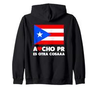 Acho PR Es Otra Cosa Puerto Rico Flag Boricua Team Los Nenes Sudadera con Capucha