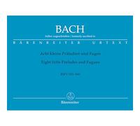 Acht kleine Präludien und Fugen, früher J. S. Bach zugeschrieben - 9990050465342