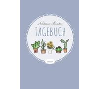 Achtsame Minuten Tagebuch - für Erwachsene: Achtsamkeitstagebuch zum Ausfüllen | 5-6 Min. tägliche Selbsthilfe & Training für mehr Glück, Dankbarkeit, Achtsamkeit & Resilenz | A5, blau, Hardcover