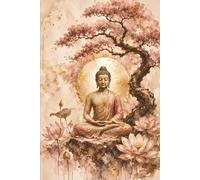 Achtsamkeit Notizbuch für innere Ruhe - Gedanken, Meditation und persönliche Reflexion.: Spirituelles Notizbuch für Yoga, Entspannung, Dankbarkeit und ... Auszeiten, 160 Seiten liniert | Softcover.