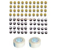 ACi Kit de terapia de acupresión Sujok (Byol Magnet 40 piezas + imán de estrella 40 piezas + cinta de papel 2 piezas)