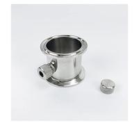ACICS Tubo de Tri-clamp de 1.5 "- 4" con pezón de Thermowell, Ajuste de tubería de conexión Tri-Clam, Acero Inoxidable 304 (Size : 2(51mm) OD64)