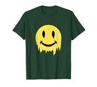 Acid House - Cultura Rave de los 90 Camiseta, Hombre, Verde Bosque, M