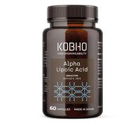 Ácido Alfa-Lipoico 100% Tipo R-ALA con Vitaminas C y E, 60 Cápsulas