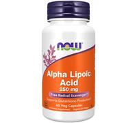 ácido alfa lipoico 250 mg - 60 cápsulas - now