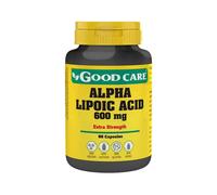 Ácido alfa lipoico 600 mg 60 cápsulas Good Care