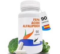 Ácido Alfa Lipoico FEPA - 90 Cápsulas - Complemento Alimenticio con Ácido Alfa-Lipóico - Apoyo Antioxidante y Metabólico - Contribuye al Metabolismo Energético y Bienestar General - Fepadiet
