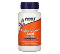 Now Foods Ácido alfa lipoico 250 mg 60 cápsulas vegetales