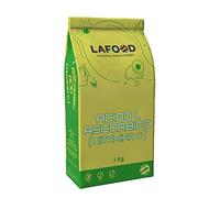 Ácido ascórbico puro Lafood - Vitamina C - 1 kg E300 - Alimentos - Sin OMG - Sin gluten