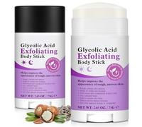 Ácido Glicólico Exfoliante Stick Del Cuerpo,Crema Loción Exfoliante,Alisa La Piel Áspera,Reduzca Las Protuberancias De La Piel Del Pollo,Piel Radiante De Efecto,Bálsamo Cuidado Corporal Para La Axilas