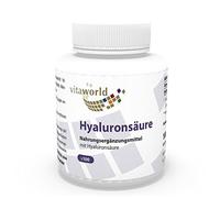 Ácido hialurónico 100mg 100 Cápsulas Vita World Farmacia Alemania - Belleza
