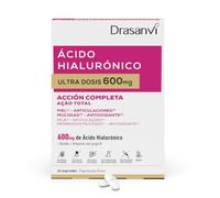 Ácido Hialurónico 600mg | Piel, Cabello y Bienestar | 60 Comprimidos | Acido Hialuronico Hidratacion para la Piel, con Bambu, Biotina y Vitaminas B, Apoyo para Articulaciones