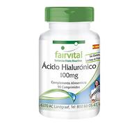Ácido hialurónico fairvital 100mg, 90 comprimidos, VEGANO