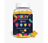 Ácido Hialurónico, Resveratrol, Coenzima Q10, Zinc, Biotina y Vitaminas | Gummies Beauty Skincare Sabor Lima | Sin Azúcares, Aditivos, Lactosa ni Gluten | Aptas para Veganos | 60 Gummies