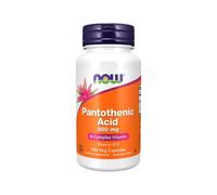Ácido Pantoténico 500mg 100 cápsulas Now Foods