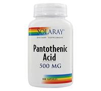 Solaray ÁCIDO PANTOTÉNICO 500mg 100 Caps
