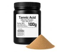 Ácido Tánico En Polvo 99% Puro Para Combatir La Oxidación (100 G)-100g
