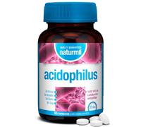 Acidophilus Lactobacillus 1000 Millones UFC - Sin Gluten - Sin Lactosa - Sin Azucar - Apoyo al Equilibrio de la Flora Intestinal y la Microbiota - 60 Comprimidos - DietMed - Naturmil