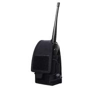 ACIEXER Bolsa táctica Molle Radio Walkie Talkie Holster Portátil Interphone Holder Bag Waist Belt Bag Military Hunting Magazine Pouch (Black)