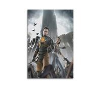 ACIFHGUE Póster decorativo de Half-Life 2 Game, lienzo para pared e impresión artística moderna para decoración de dormitorio familiar, 20 x 30 cm