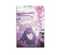 ACIFHGUE Shippuden Hyuga Hinata - Póster decorativo de anime de Hyuga Hinata, lienzo para pared e impresión artística moderna para decoración de dormitorio familiar, 30 x 45 cm