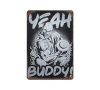 ACIFHGUE Yeah Buddy Ronnie Coleman - Póster de metal para decoración de pared, decoración moderna de bar, 30 x 20 cm