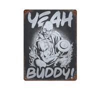 ACIFHGUE Yeah Buddy Ronnie Coleman - Póster de metal para decoración de pared, decoración moderna de bar, 40 x 30 cm