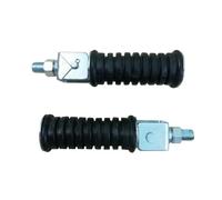 aciones Foot Pegs 1 Par De Estriberas Traseras Universales Para Motocicleta, Reposapiés, Rosca 10mm