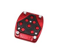 aciones Foot Pegs Reposapiés Antideslizante De Aleación Aluminio Universal Para Motocicleta, Almohadilla Pedal Freno, 84X74X4mm Para