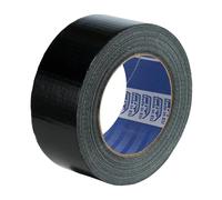 ACIT Cinta Americana universal de color nero, ancha y resistente, gaffer tape, Tela de 50mm x 25m