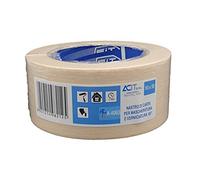 ACIT Cinta de carrocero para pintar y enmascarar, cinta de papel para pintar, masking tape, cinta carrocero fina, trabojos de pintura (50 mm)