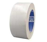 ACIT Cinta de tela súper 50 mm x 25 m, cinta de lona reforzada, Duct Tape, Cinta de tela americana: reparaciones, fijación y embalaje de alta estanqueidad (blanco)