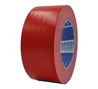 ACIT Cinta de tela super 50 mm x 25 m, cinta de tela reforzada, Duct Tape, Cinta Telada Americana: Reparaciones, Fijación y Embalaje de alta estanqueidad (Rojo)