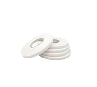 ACIT Rollos de espuma blanca adhesiva de doble cara extra fuerte de espuma PE, junta adhesiva aislante, adhesivo de doble cara para elementos decorativos (33 m x 19 mm, grosor 2 mm)