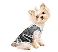 aCity Street Pet - Camiseta transpirable sin mangas para perros y gatos pequeños, suave, cómoda, elegante