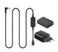 ACK-E12 Cable USB Type-C LP-E12 Batería simulada DR-E12 Kit de Adaptador PD para cámara Canon EOS M2 M10 M50 M100 M200
