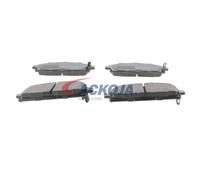 ACKOJA A38-0147 Juego de pastillas de freno