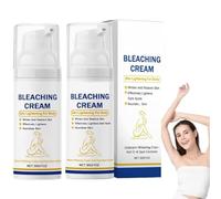 Aclarador de Axilas, Crema Aclaradora de Axilas, Loción Hidratante de Verano, Crema Blanqueadora de Piel, Para Axilas, Rodillas, Codos y Muslos Internos (2 piezas)
