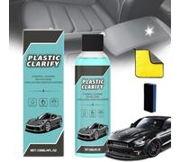 Aclarador De Plásticos, Aclarador De Plásticos Para Autos, Interior Y Exterior. Restaurador De Plásticos Para Autos, Cera En Spray Sin Agua, Restaurador De Plásticos Para Exteriores De Autos (1 ud.)