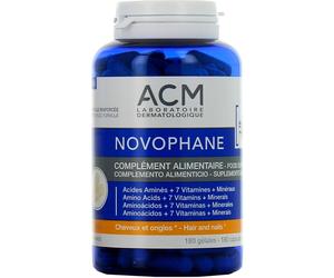 ACM Laboratoire Dermatologique Novophane Complemento alimenticio para cabello y uñas 180 caps.