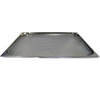 AcMax GN 2/1 Gastronorm - Recipiente para gastronomía (acero inoxidable, 5,5 L, profundidad de 20 mm, perforado)