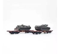 Acme 45115 Set 2 Vagones Plataforma A Bogies Rlmmp-T FS, Leopard Y Bergenpanzer
