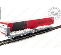 Acme 45126 H0 1:87 Set De 2 Vagones Productos FS Tipo Vkkklmm De Librea Gris Ash